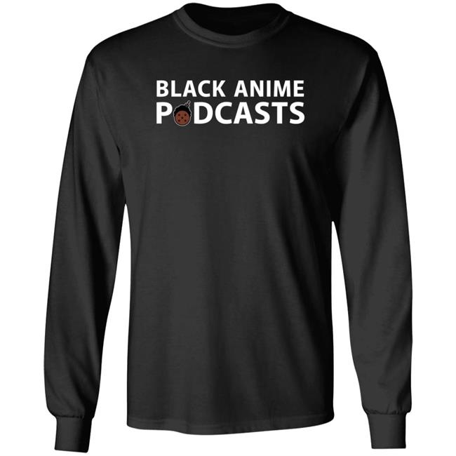 Black Anime Podcasts Merch Hoodie Black Anime Podcasts Merch Hoodie