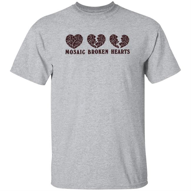 Taylor Swift Store Merch Red Taylor Version Mosaic Broken Hearts Shirt Taylor Swift Store Merch Red Taylor Version Mosaic Broken Hearts Shirt