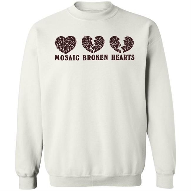 Taylor Swift Store Merch Red Taylor Version Mosaic Broken Hearts Shirt Taylor Swift Store Merch Red Taylor Version Mosaic Broken Hearts Shirt