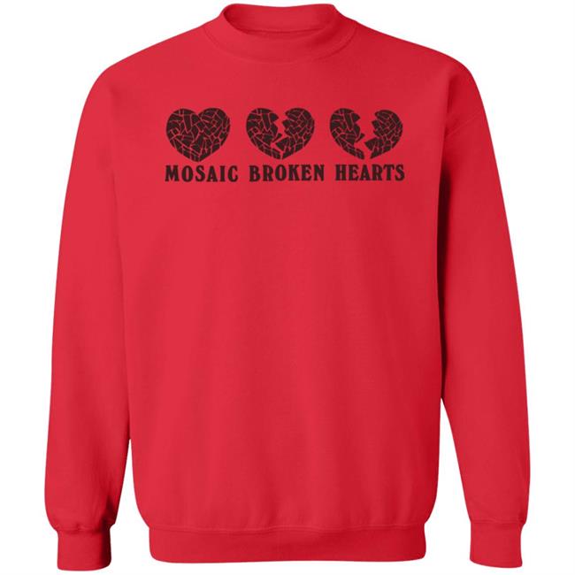 Taylor Swift Store Merch Red Taylor Version Mosaic Broken Hearts Shirt Taylor Swift Store Merch Red Taylor Version Mosaic Broken Hearts Shirt