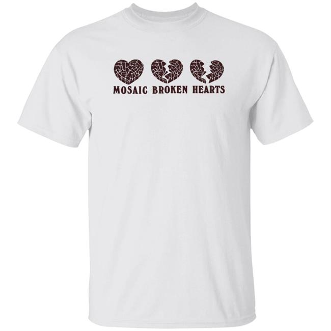Taylor Swift Store Merch Red Taylor Version Mosaic Broken Hearts Shirt Taylor Swift Store Merch Red Taylor Version Mosaic Broken Hearts Shirt