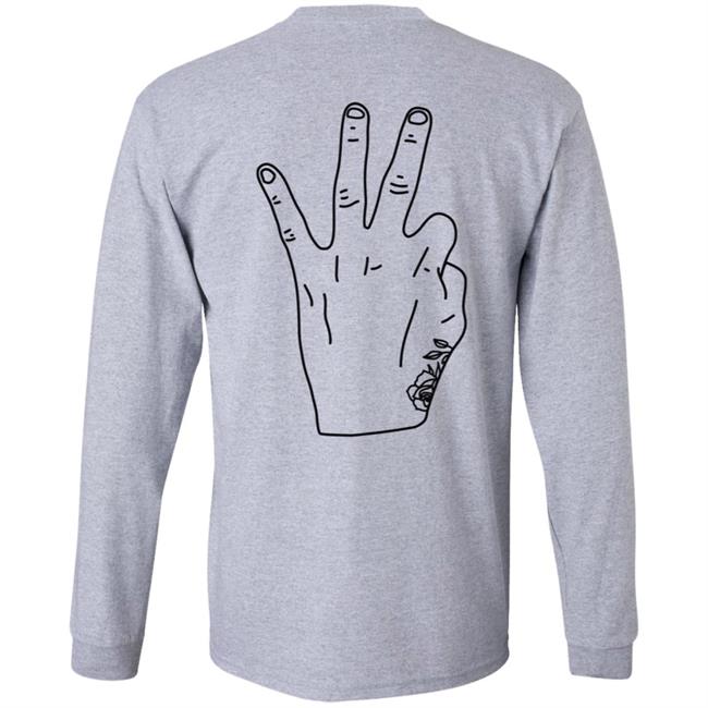 Daniel Ricciardo Merch RIC3 Logo Hand T Shirt Daniel Ricciardo Merch RIC3 Logo Hand T Shirt