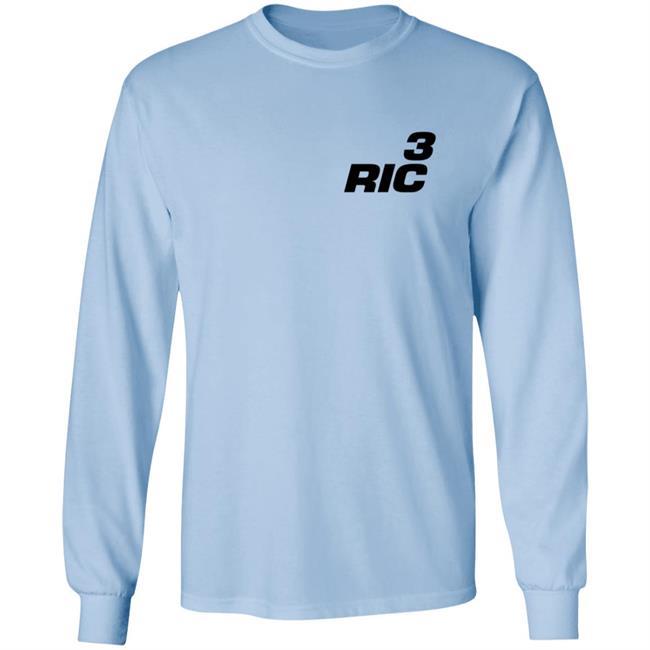 Daniel Ricciardo Merch RIC3 Logo Hand T Shirt Daniel Ricciardo Merch RIC3 Logo Hand T Shirt