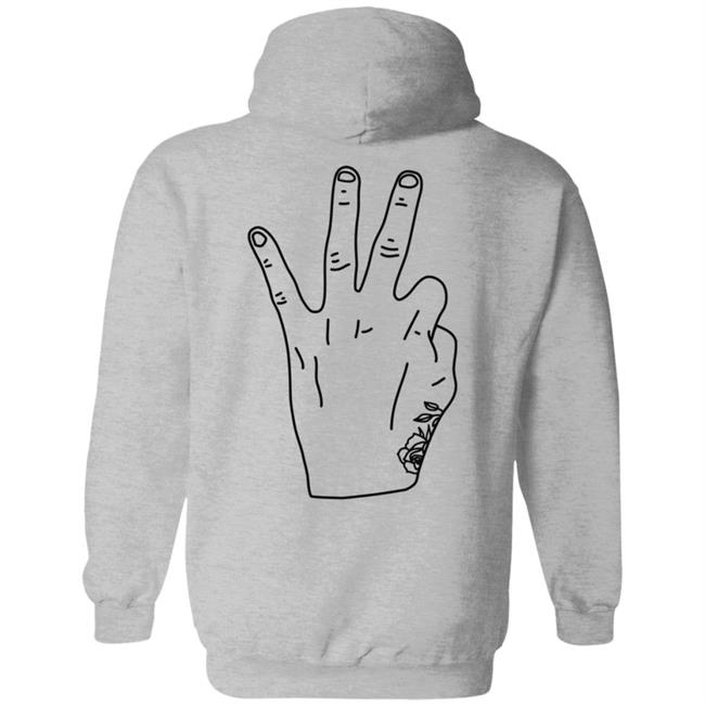 Daniel Ricciardo Merch RIC3 Logo Hand T Shirt Daniel Ricciardo Merch RIC3 Logo Hand T Shirt