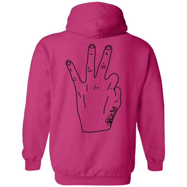 Daniel Ricciardo Merch RIC3 Logo Hand T Shirt Daniel Ricciardo Merch RIC3 Logo Hand T Shirt