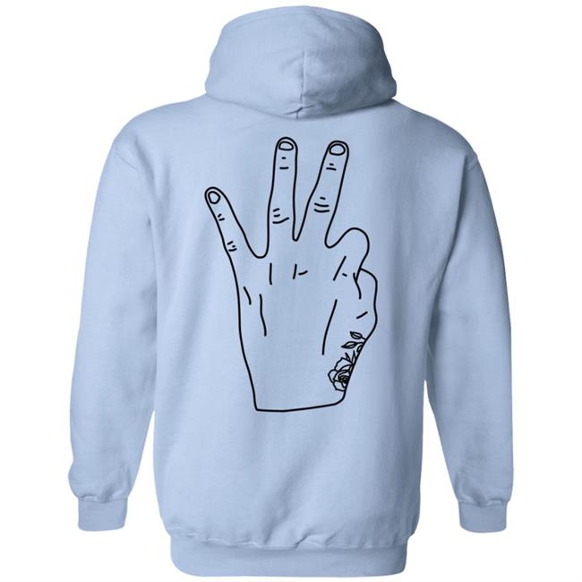 Daniel Ricciardo Merch RIC3 Logo Hand T Shirt Daniel Ricciardo Merch RIC3 Logo Hand T Shirt