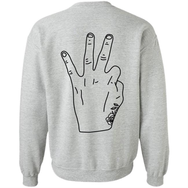Daniel Ricciardo Merch RIC3 Logo Hand T Shirt Daniel Ricciardo Merch RIC3 Logo Hand T Shirt