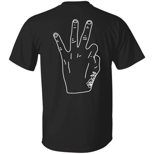 Daniel Ricciardo Merch RIC3 White Logo Hand Hoodie Daniel Ricciardo Merch RIC3 White Logo Hand Hoodie