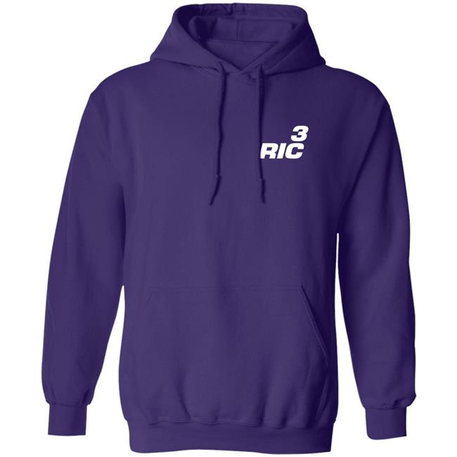 Daniel Ricciardo Merch RIC3 White Logo Hand Hoodie Daniel Ricciardo Merch RIC3 White Logo Hand Hoodie