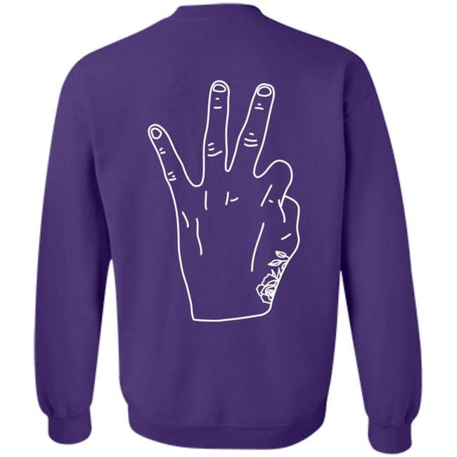Daniel Ricciardo Merch RIC3 White Logo Hand Hoodie Daniel Ricciardo Merch RIC3 White Logo Hand Hoodie