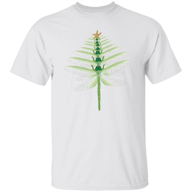 Dragonfly Christmas Tree Shirt