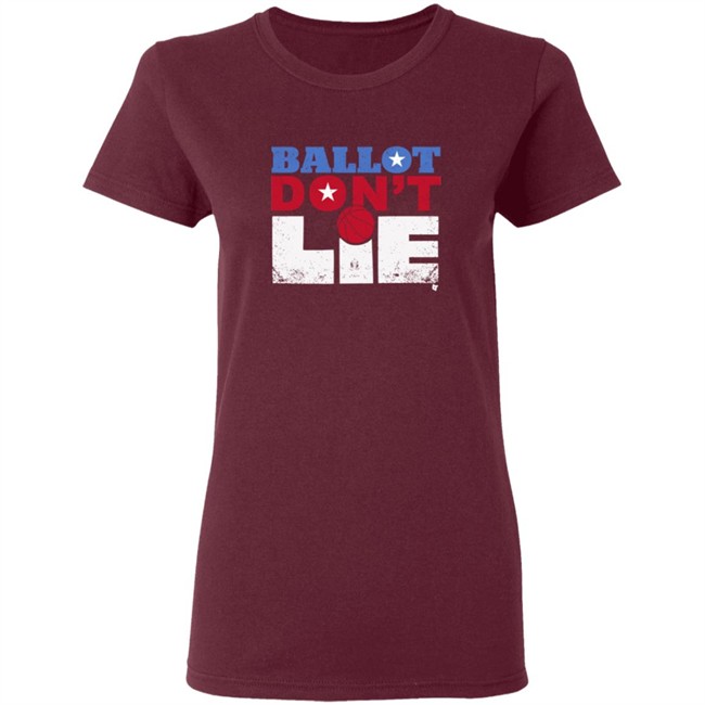 Breaking T Ballot Dont Lie Tee Shirt Breaking T Ballot Dont Lie Tee Shirt