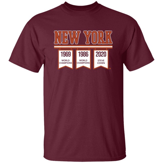 New York Steve Cohen Banners BreakingT T Shirt New York Steve Cohen Banners BreakingT T Shirt