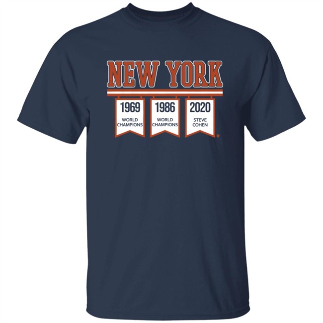 New York Steve Cohen Banners BreakingT T Shirt New York Steve Cohen Banners BreakingT T Shirt