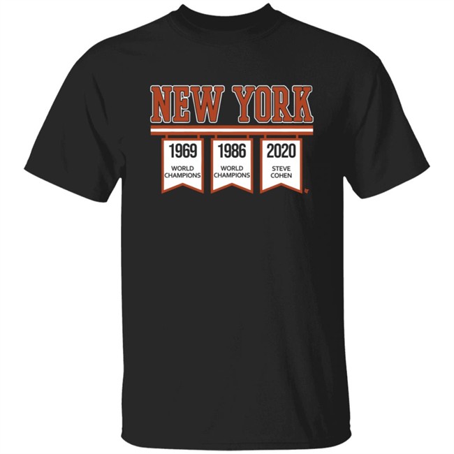 New York Steve Cohen Banners BreakingT T Shirt New York Steve Cohen Banners BreakingT T Shirt