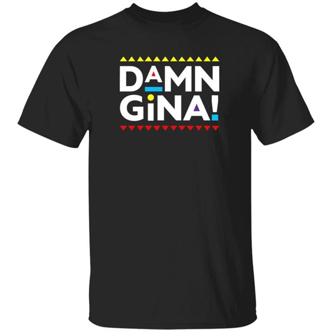 Damn Gina Shirt Powerhouse Hobbs Tanea Brooks Pro Wrestling Tees