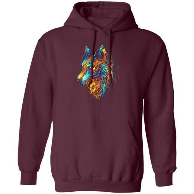 Colourful Wolf T Shirt Colourful Wolf T Shirt