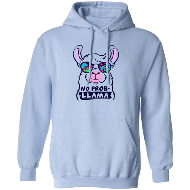 No Probllama Hoodie No Probllama Hoodie