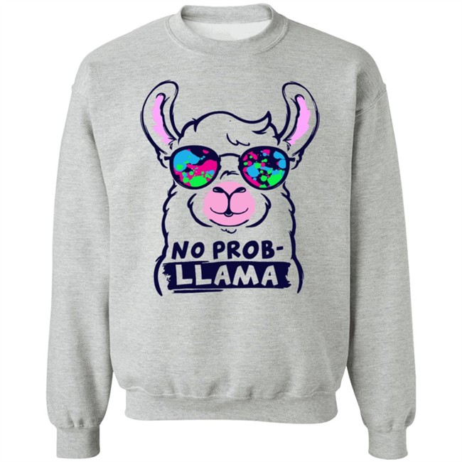 No Probllama Hoodie No Probllama Hoodie