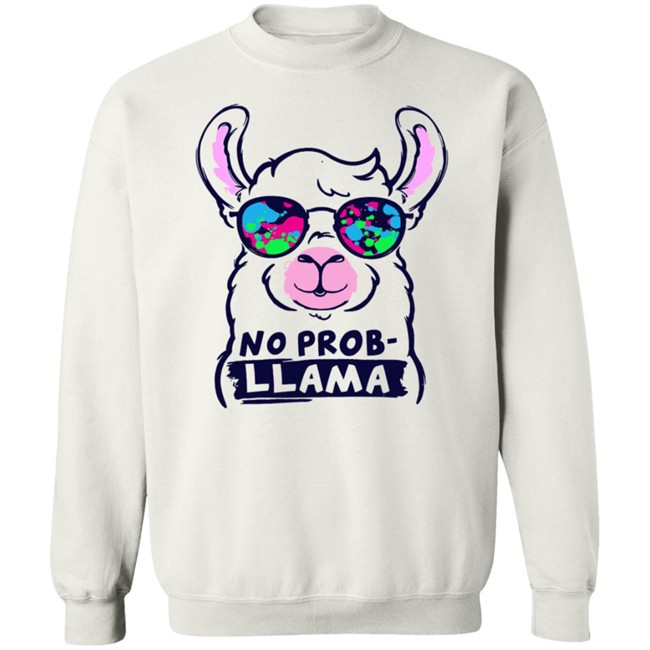 No Probllama Hoodie No Probllama Hoodie