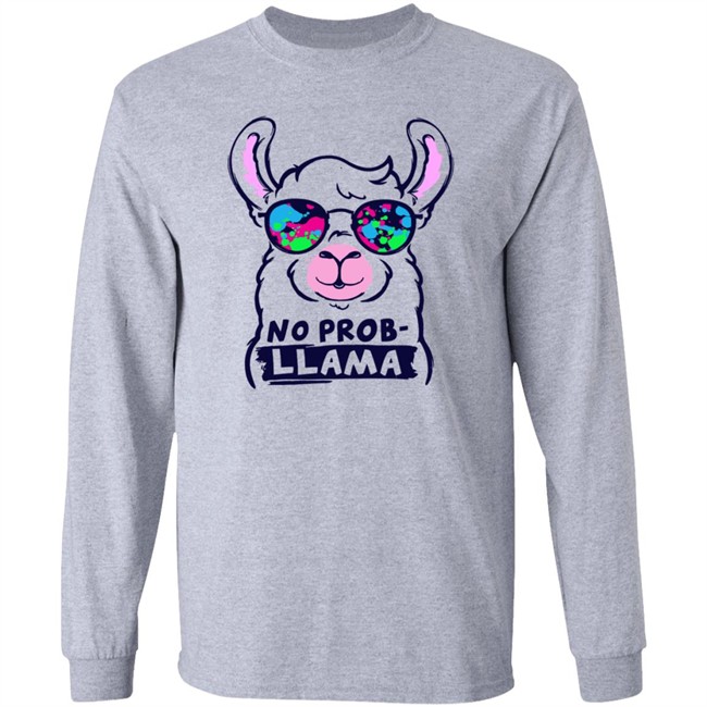 No Probllama Hoodie No Probllama Hoodie