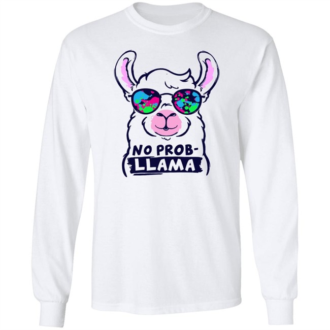 No Probllama Hoodie No Probllama Hoodie