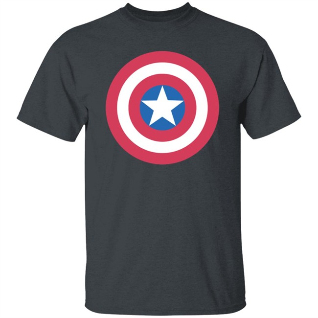Captain America's Shield Superhero Shirt Captain America's Shield Superhero Shirt