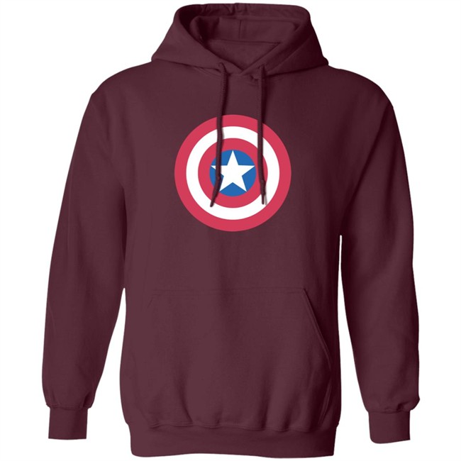 Captain America's Shield Superhero Shirt Captain America's Shield Superhero Shirt