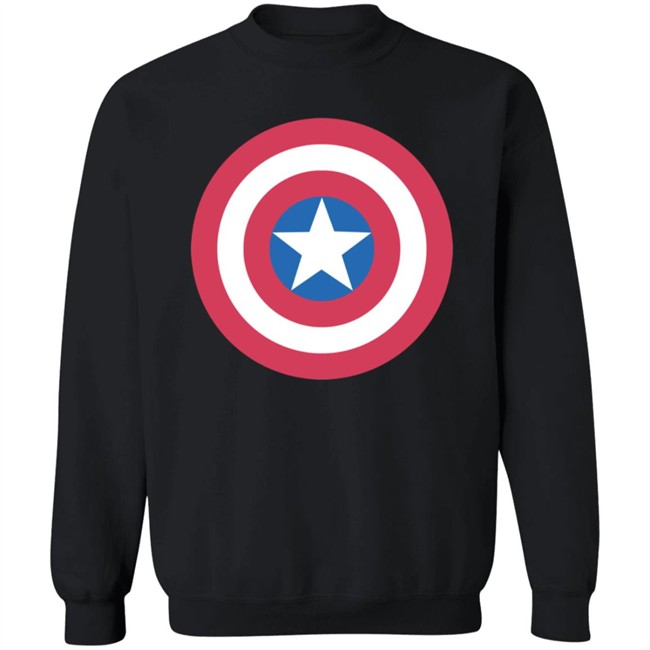 Captain America's Shield Superhero Shirt Captain America's Shield Superhero Shirt