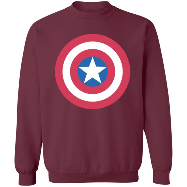 Captain America's Shield Superhero Shirt Captain America's Shield Superhero Shirt