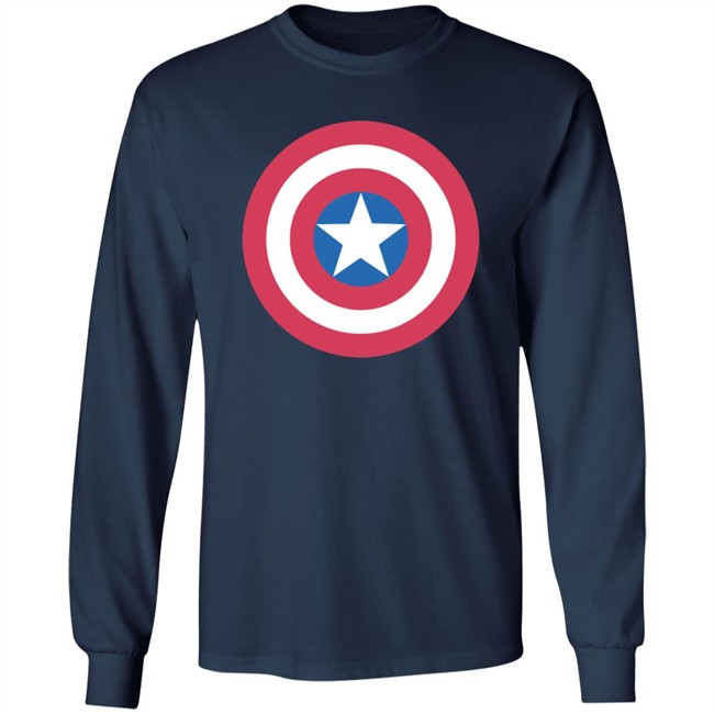 Captain America's Shield Superhero Shirt Captain America's Shield Superhero Shirt