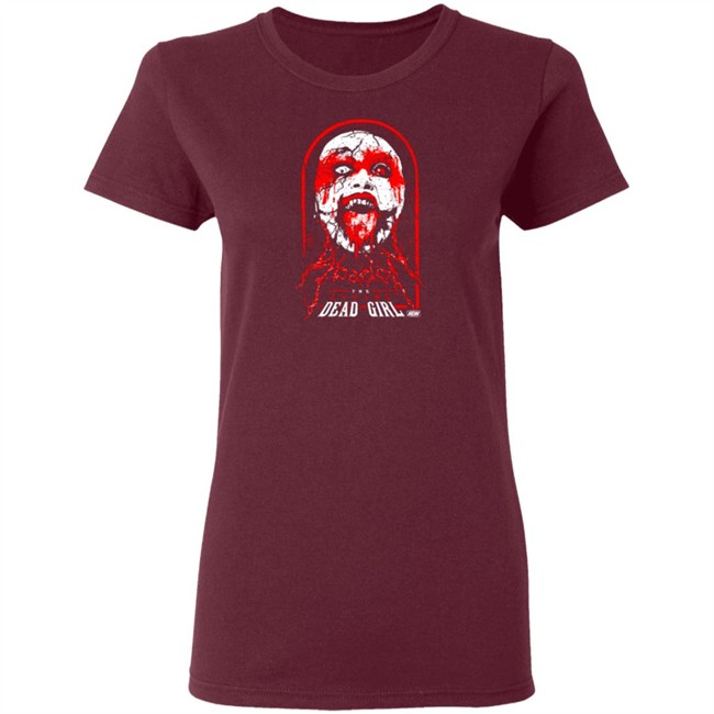 Abadon AEW Abadon The Dead Girl Tee Shirt Abadon AEW Abadon The Dead Girl Tee Shirt