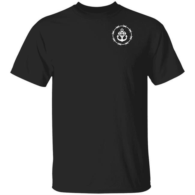 Stay Sick Merch Barbed Wire Horns Black T Shirt