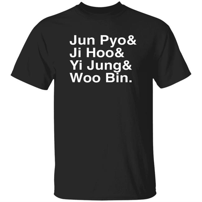 Angry Asian Jun Pyo& Ji Hoo& Yi Jung& Woo Bin Shirt
