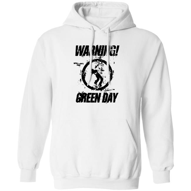 Green Day Merch Destroyed Warning Shirt Green Day Merch Destroyed Warning Shirt