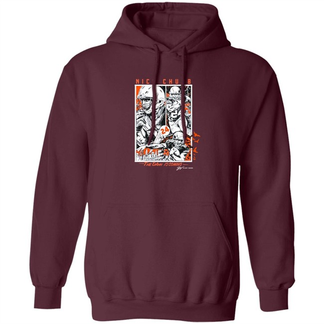 Nick Chubb Dawn Is Coming Crew Shirt Sweatshirt Hoodie Nick Chubb Dawn Is Coming Crew Shirt Sweatshirt Hoodie