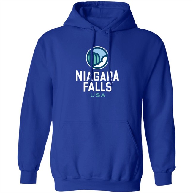 Niagara Falls Heart Usa Pullover Hooded Sweatshirt Niagara Falls Heart Usa Pullover Hooded Sweatshirt