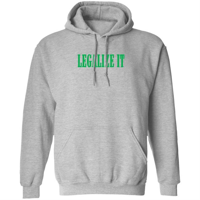Palm Angels Legalise It Hoodie New Palm Angels Legalise It Hoodie New