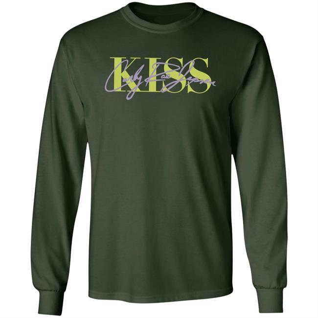 Carly Rae Jepsen Merch Kiss Green Crewneck Sweatshirt Carly Rae Jepsen Merch Kiss Green Crewneck Sweatshirt