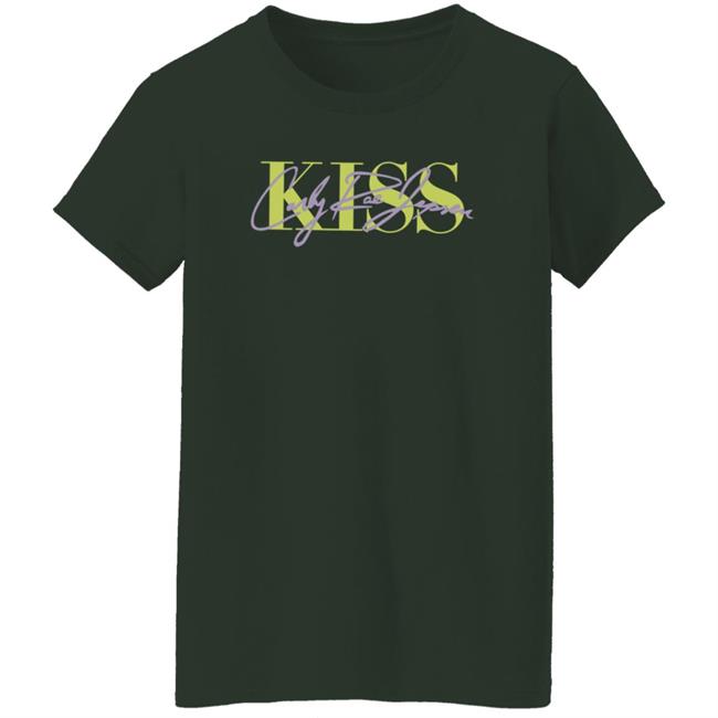 Carly Rae Jepsen Merch Kiss Green Crewneck Sweatshirt Carly Rae Jepsen Merch Kiss Green Crewneck Sweatshirt