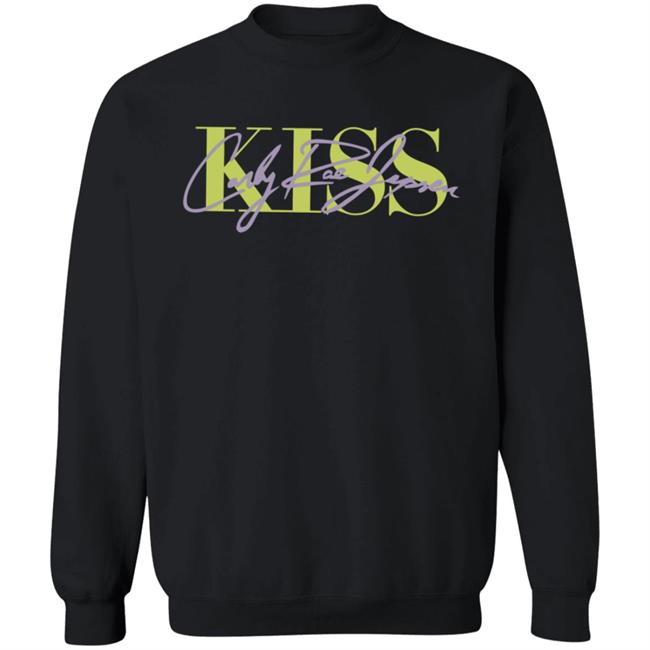 Carly Rae Jepsen Merch Kiss Green Crewneck Sweatshirt Carly Rae Jepsen Merch Kiss Green Crewneck Sweatshirt