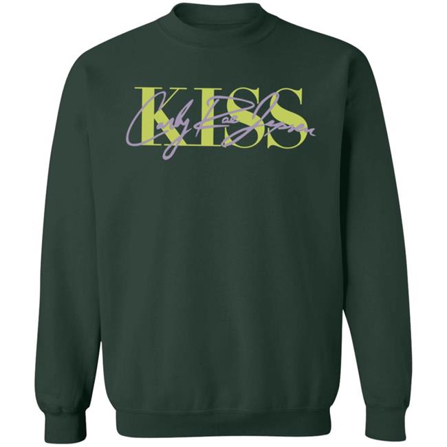 Carly Rae Jepsen Merch Kiss Green Crewneck Sweatshirt
