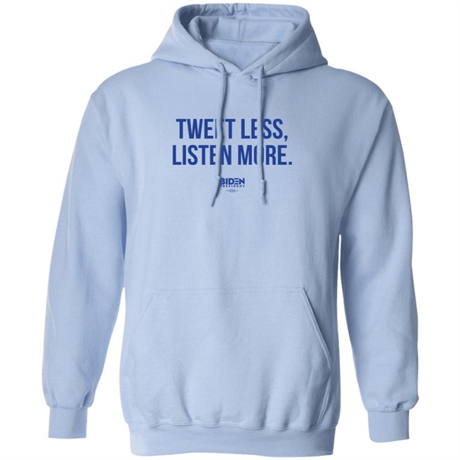 Tweet Less Listen More Shirt Tweet Less Listen More Shirt