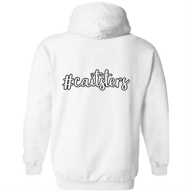 Caitsters Caiti Mackenzie Merch White Hoodie Caitsters Caiti Mackenzie Merch White Hoodie