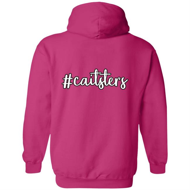 Caitsters Caiti Mackenzie Merch White Hoodie Caitsters Caiti Mackenzie Merch White Hoodie