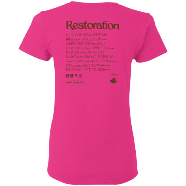Lecrae Merch Restoration Tee Shirt Lecrae Merch Restoration Tee Shirt