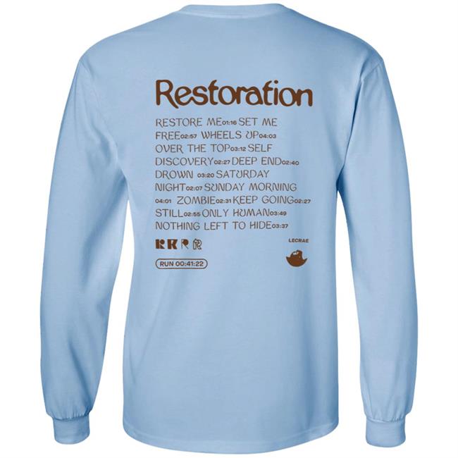 Lecrae Merch Restoration Tee Shirt Lecrae Merch Restoration Tee Shirt