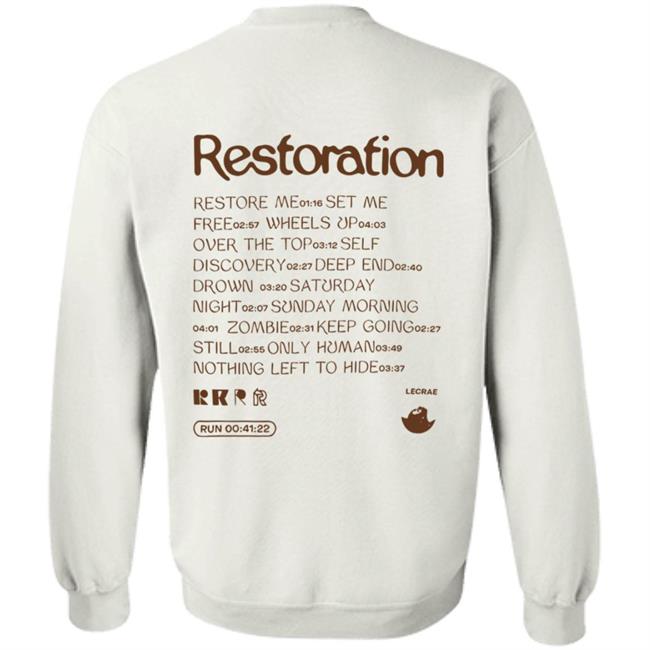 Lecrae Merch Restoration Tee Shirt Lecrae Merch Restoration Tee Shirt
