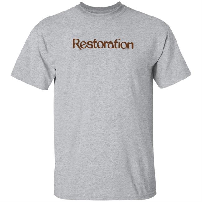 Lecrae Merch Restoration Tee Shirt Lecrae Merch Restoration Tee Shirt