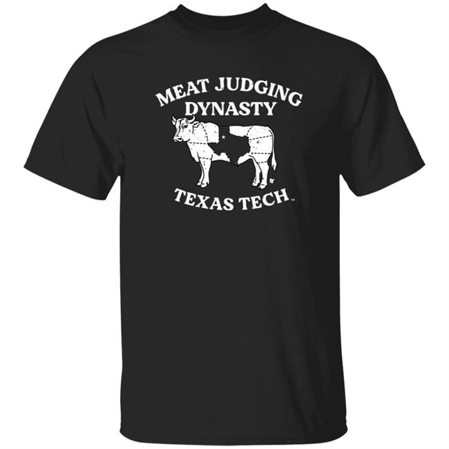 Texas Tech Meat Judging Dynasty T Shirt BreakingT Texas Tech Meat Judging Dynasty T Shirt BreakingT